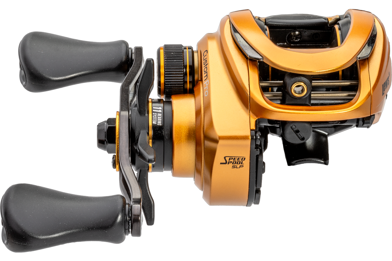 LEWS Custom Pro 7.5:1 Left Hand Baitcast Reel