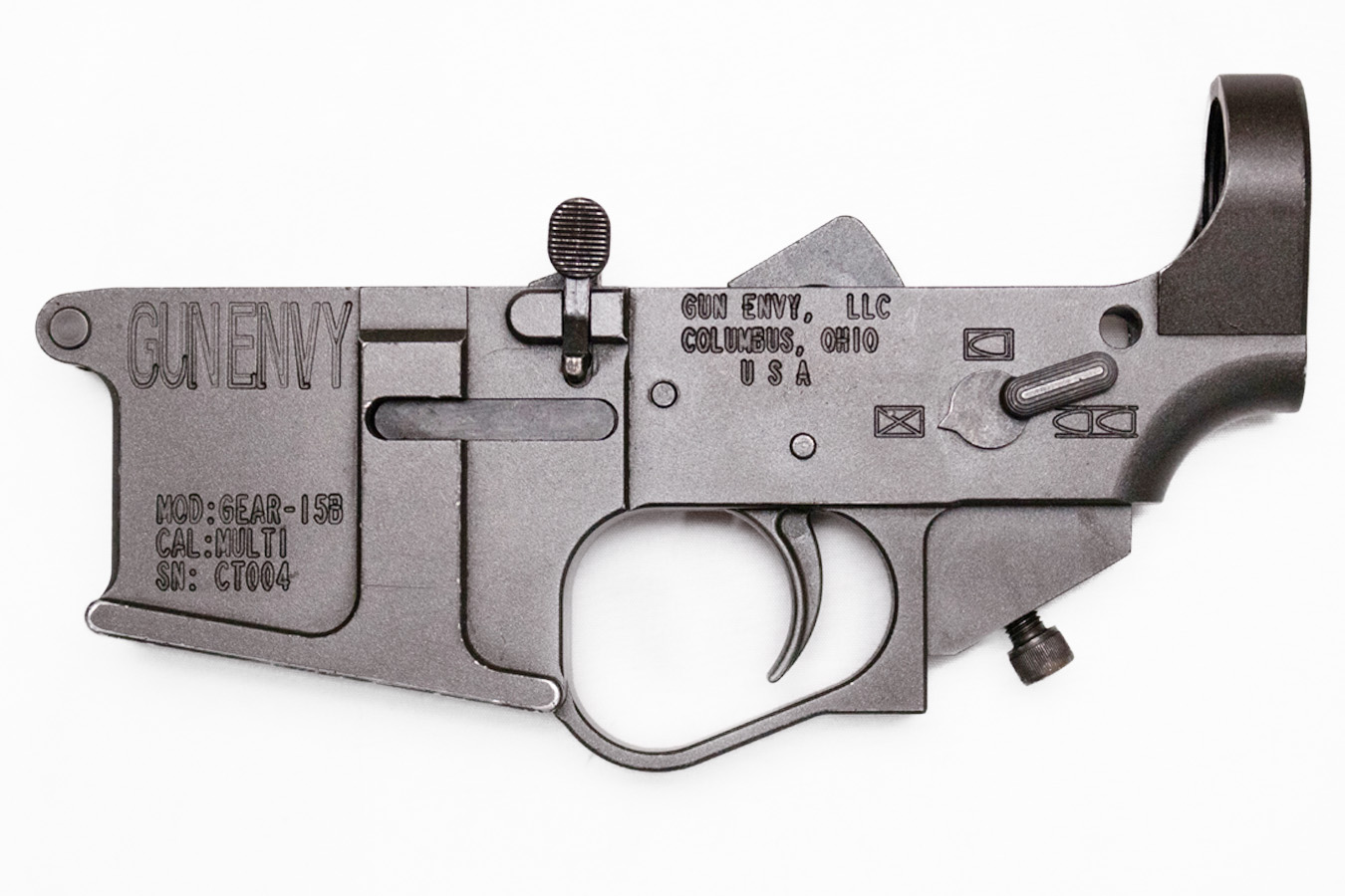 GUN ENVY Police Trade-in Multi-Cal Lower Receiver