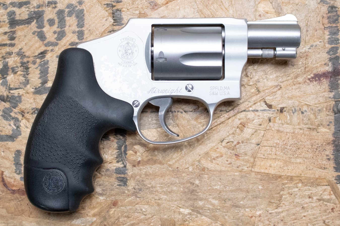 SMITH AND WESSON 642-1 Airweight 38SPL+P Police Trade-In Hammerless Revolver 