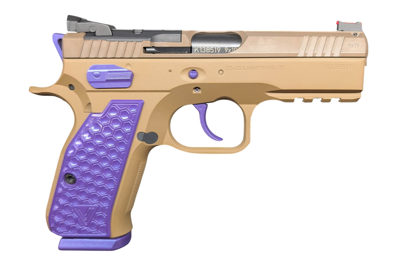 CZ Shadow II Compact 9mm Peanut Butter Jelly Special Edition Pistol