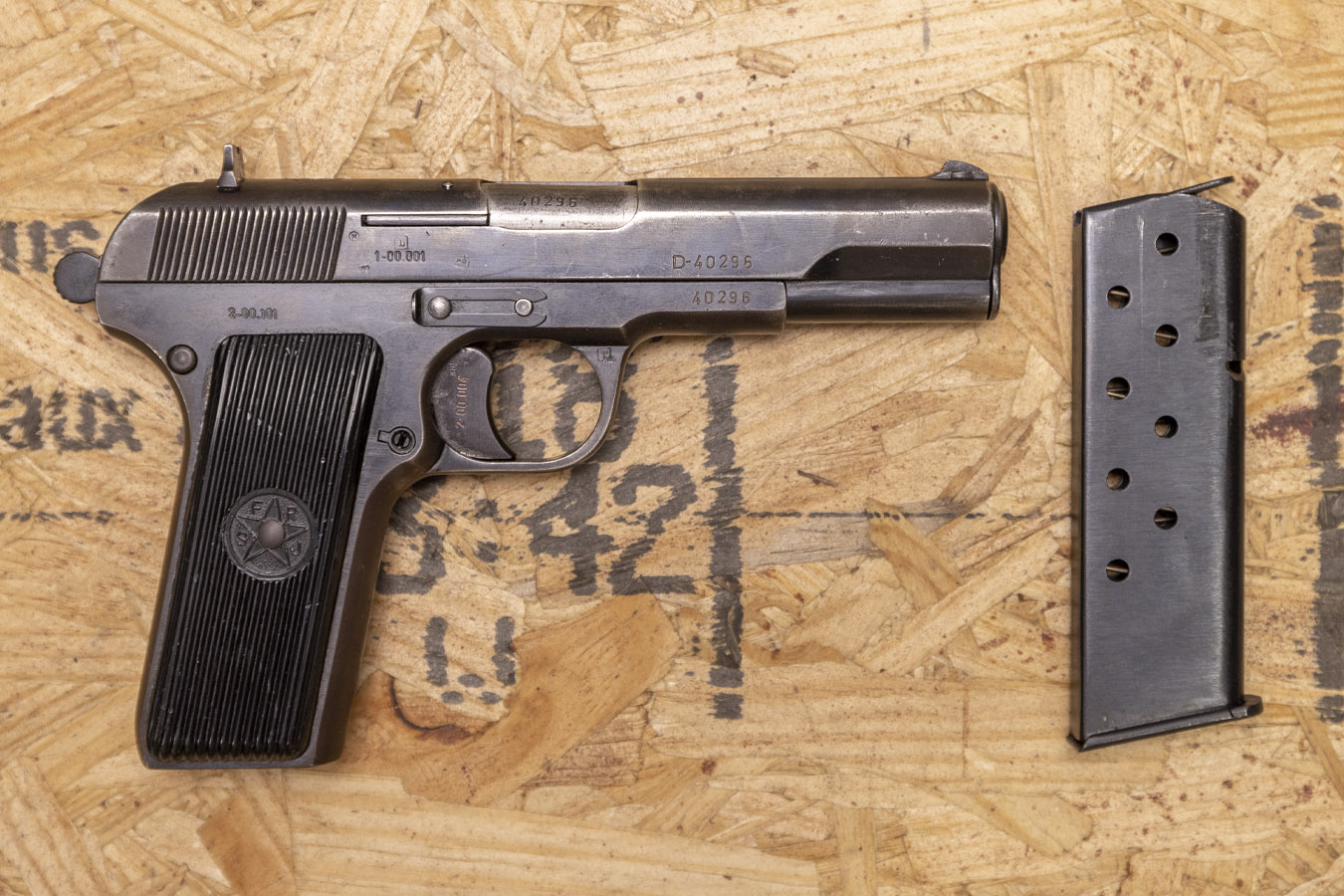 Zastava M57 7.62x25 Tokarev Police Trade-In Pistol | Sportsman's ...