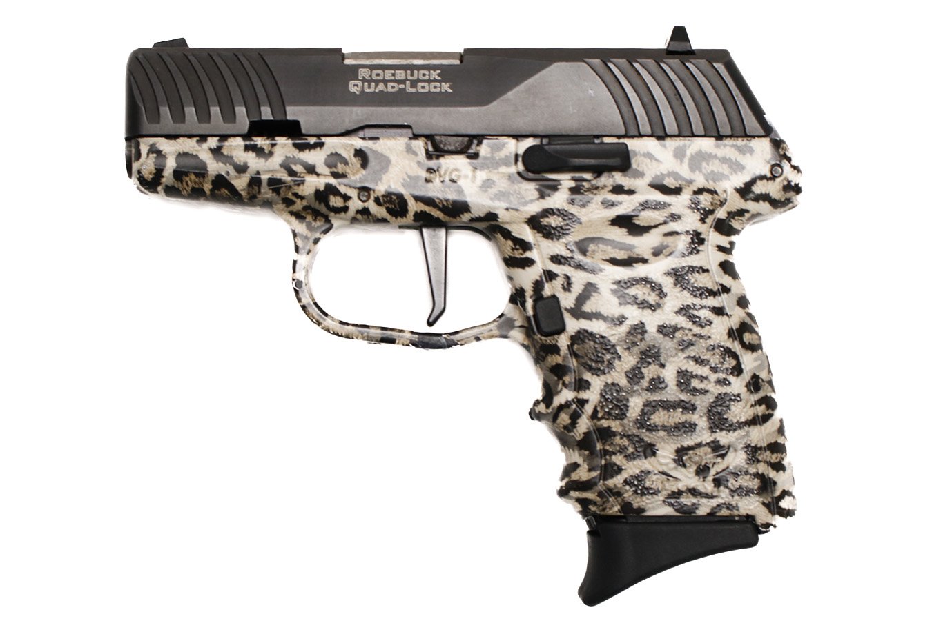 SCCY DVG-1 9mm Police Trade-In Pistol with Cheetah Print Finish