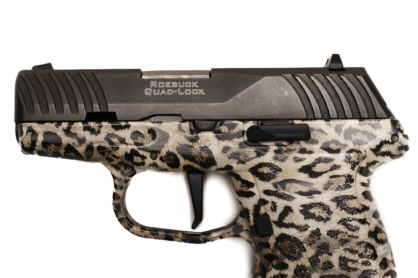 SCCY DVG-1 9mm Police Trade-In Pistol with Cheetah Print Finish