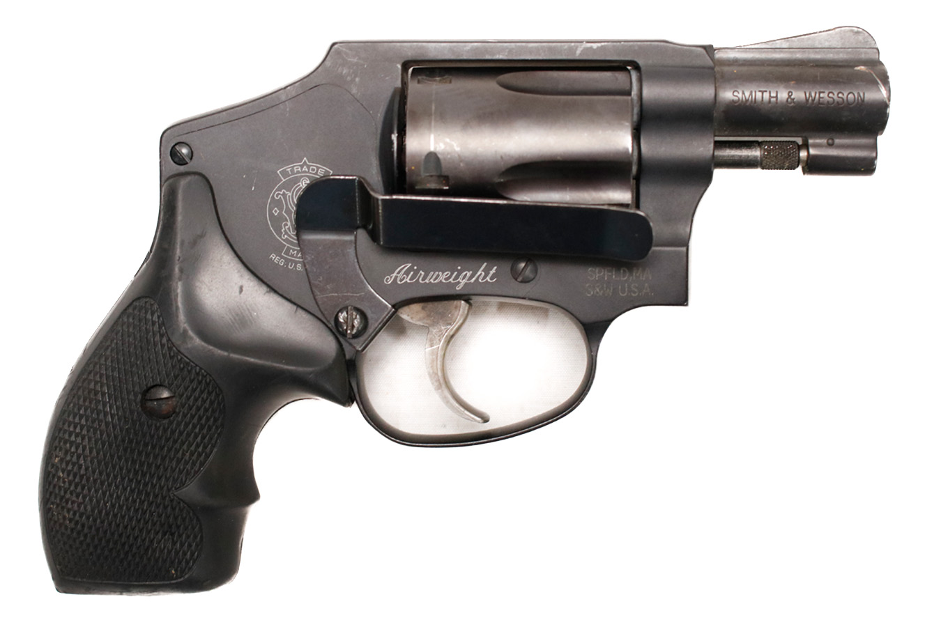 SMITH AND WESSON 442-2 Airweight 38 SPL+P Police Trade-In Revolver