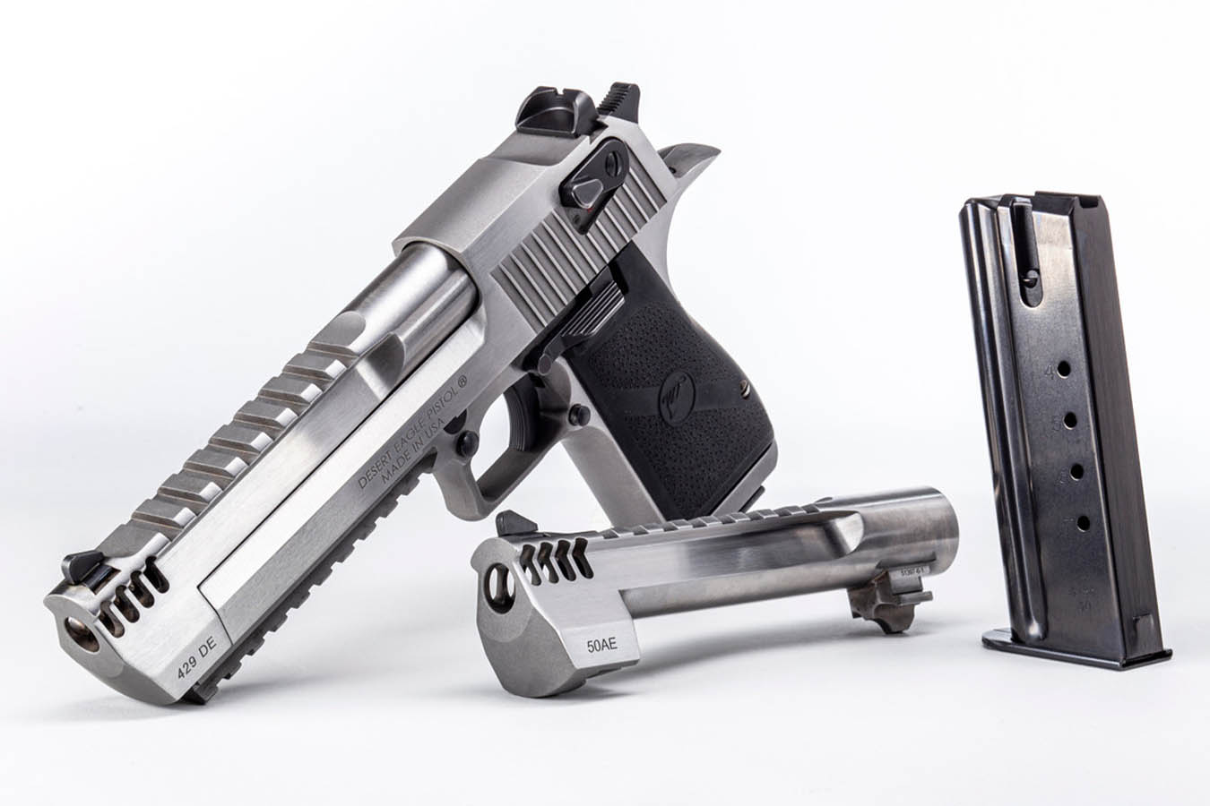 MAGNUM RESEARCH Desert Eagle Mark XIX 50 AE/.429 ED Stainless Dual Deagle Combo