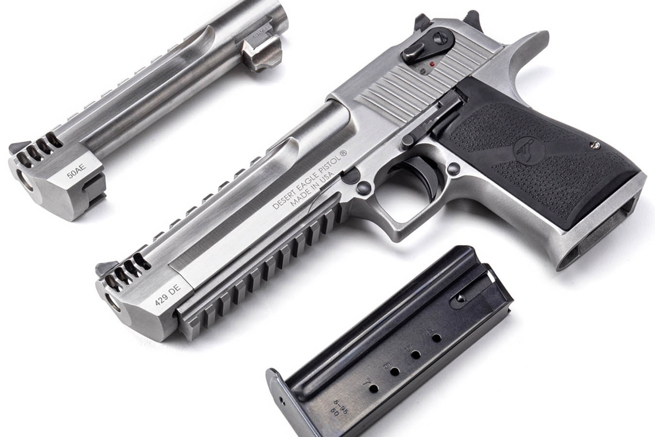 MAGNUM RESEARCH Desert Eagle Mark XIX 50 AE/.429 ED Stainless Dual Deagle Combo