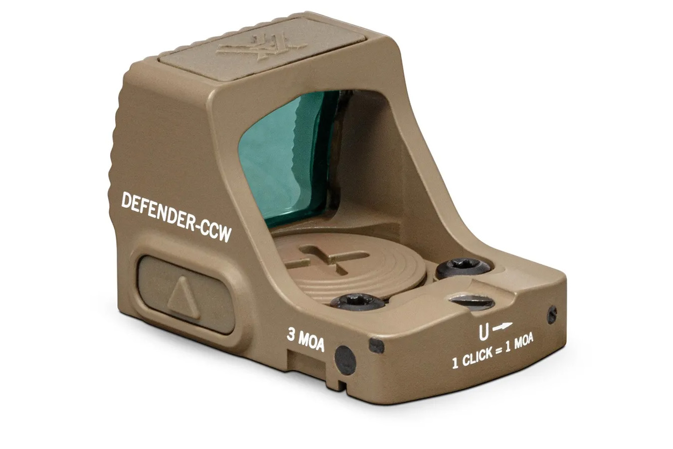 VORTEX OPTICS Defender-CCW 3 MOA Micro Red Dot Tan