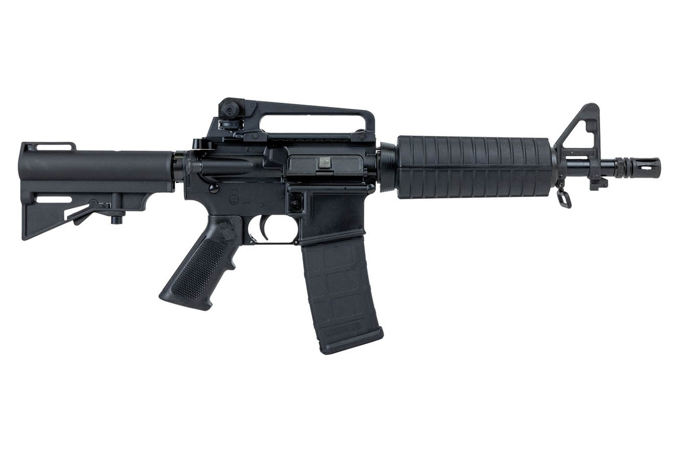 DPMS INC 5.56 NATO AR-15 Pistol with 10.5 Inch Barrel, CAR Brace and A2 Carry Handle