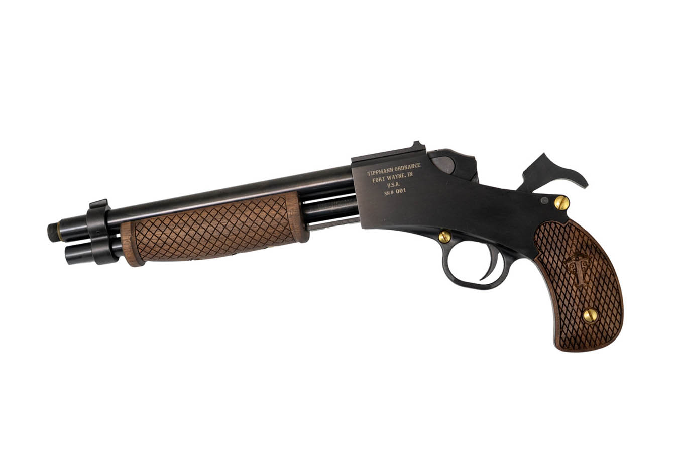 TIPPMAN ORDNANCE .380 ACP Pump-Action Pirate Pistol with 10 Inch Barrel