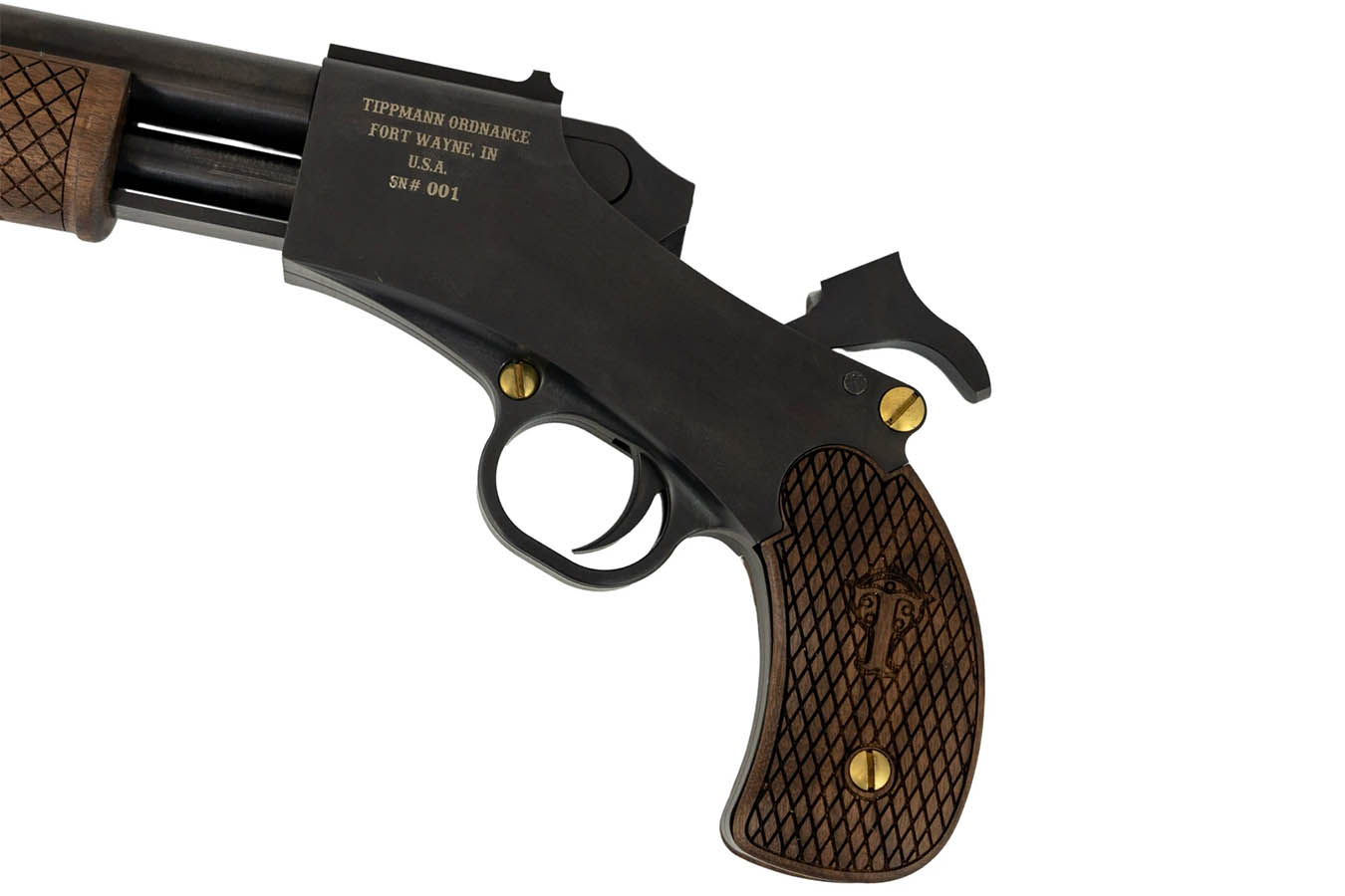 TIPPMAN ORDNANCE .380 ACP Pump-Action Pirate Pistol with 10 Inch Barrel