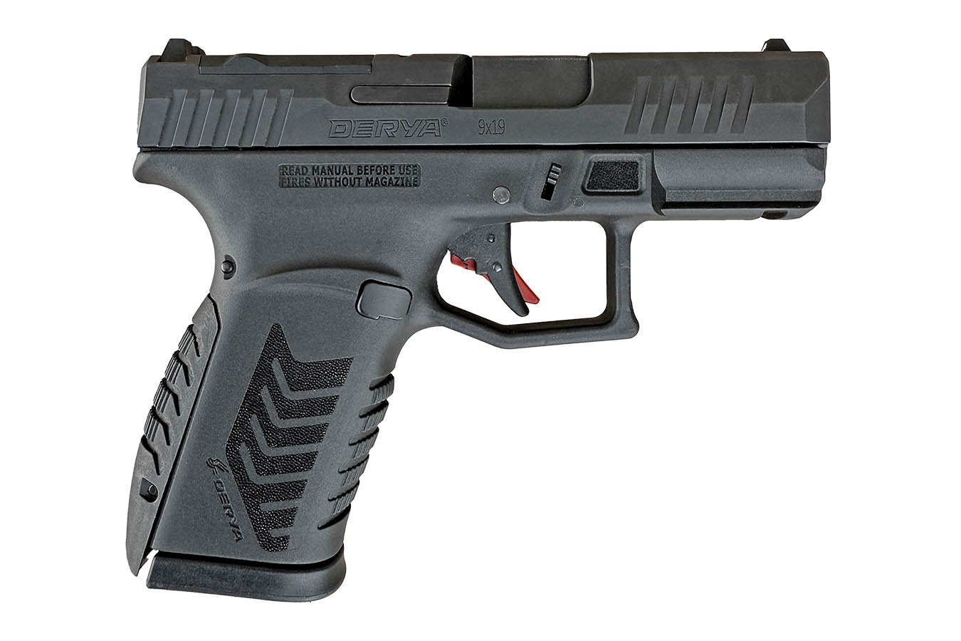 DERYA FIREARMS DY9Z Optic-Ready 9mm Semi-Auto Pistol w/ Microcompact Frame