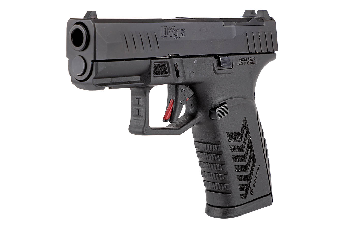 DERYA FIREARMS DY9Z Optic-Ready 9mm Semi-Auto Pistol w/ Microcompact Frame