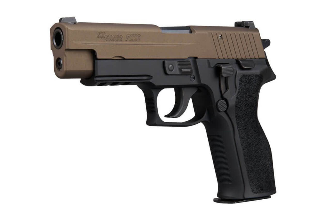 SIG SAUER P226 Freedom 9mm DA/SA Pistol with Bronze Freedom Slide and 3 Magazines