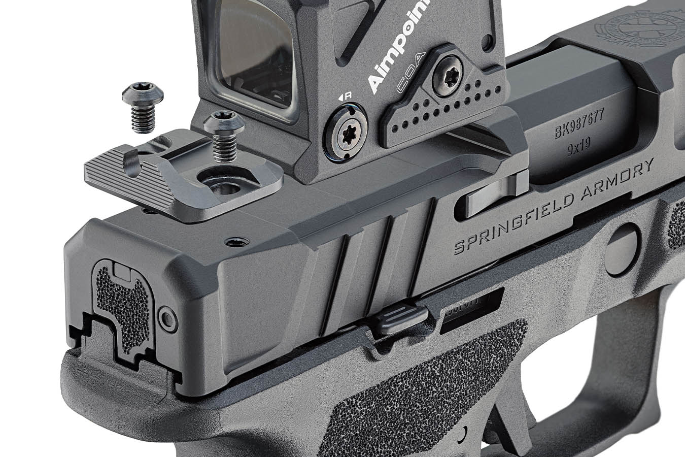 SPRINGFIELD Echelon 4.0C 9mm Semi-Auto Pistol with Aimpoint COA Red Dot Sight