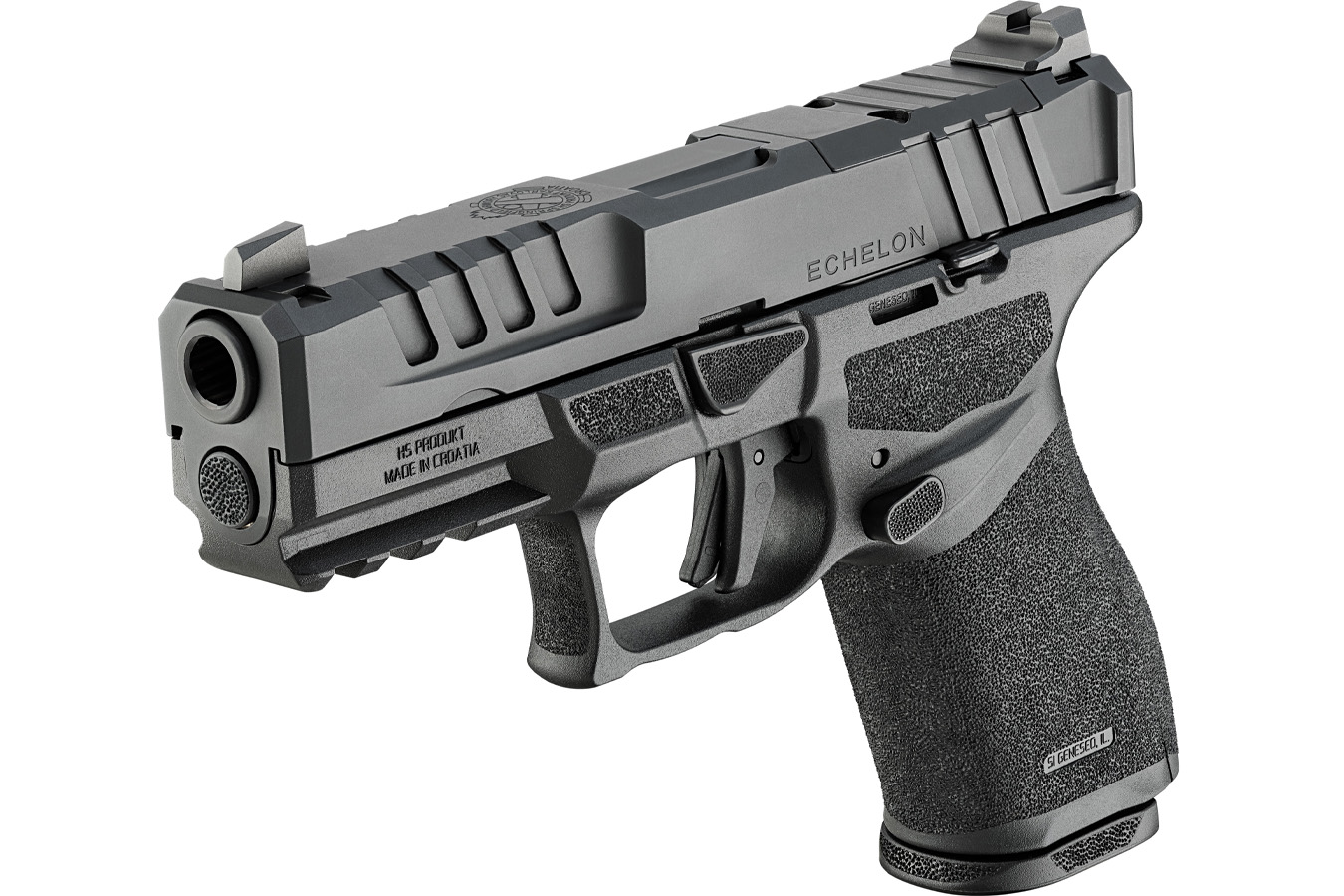 SPRINGFIELD Echelon 4.0C 9mm Gear-Pac Pistol with Viridian RFX-11 Green Dot, Four Mags and Range Bag