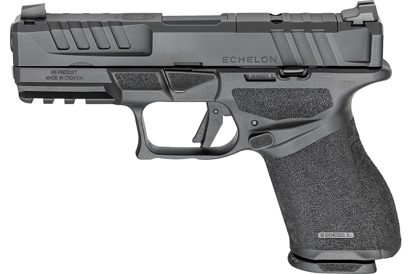 SPRINGFIELD Echelon 4.0C 9mm Gear-Pac Pistol with Viridian RFX-11 Green Dot, Four Mags and Range Bag