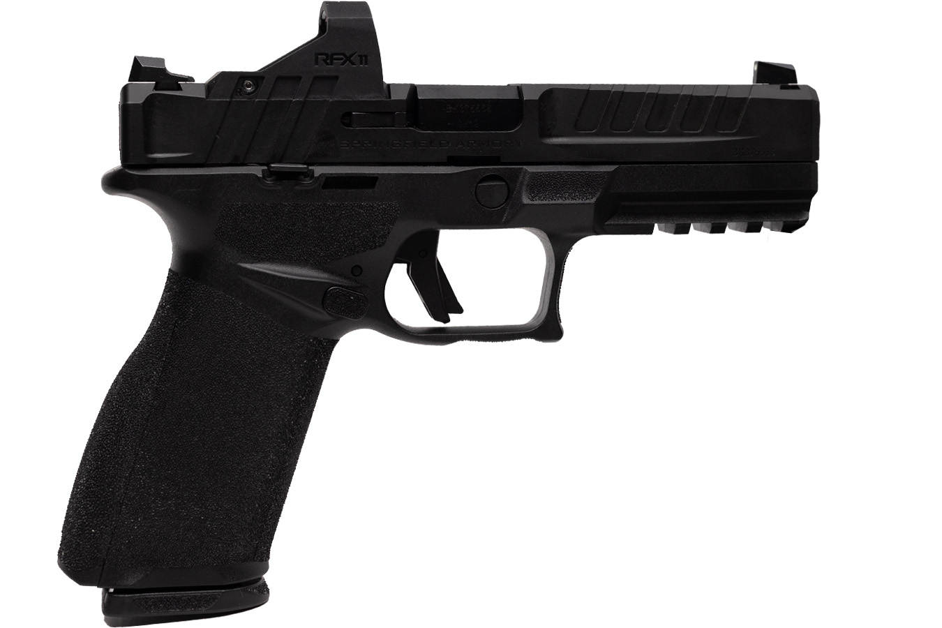 SPRINGFIELD Echelon 4.5F 9mm Gear Pac with Viridian RFX-11 Green Dot, Four Mags and Pistol Bag