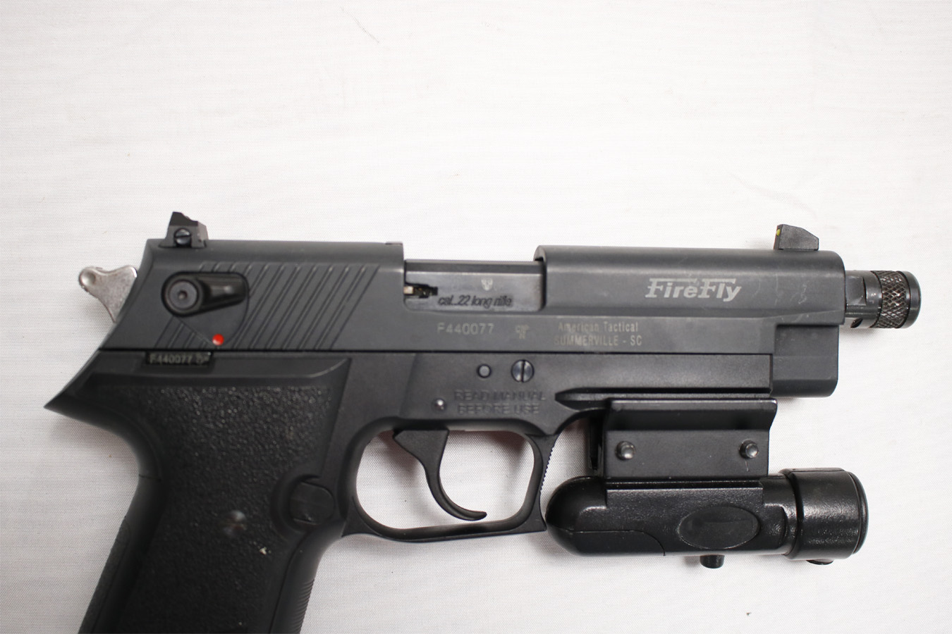 GSG FireFly 22LR Police Trade-in Pistol with Threaded Barrel