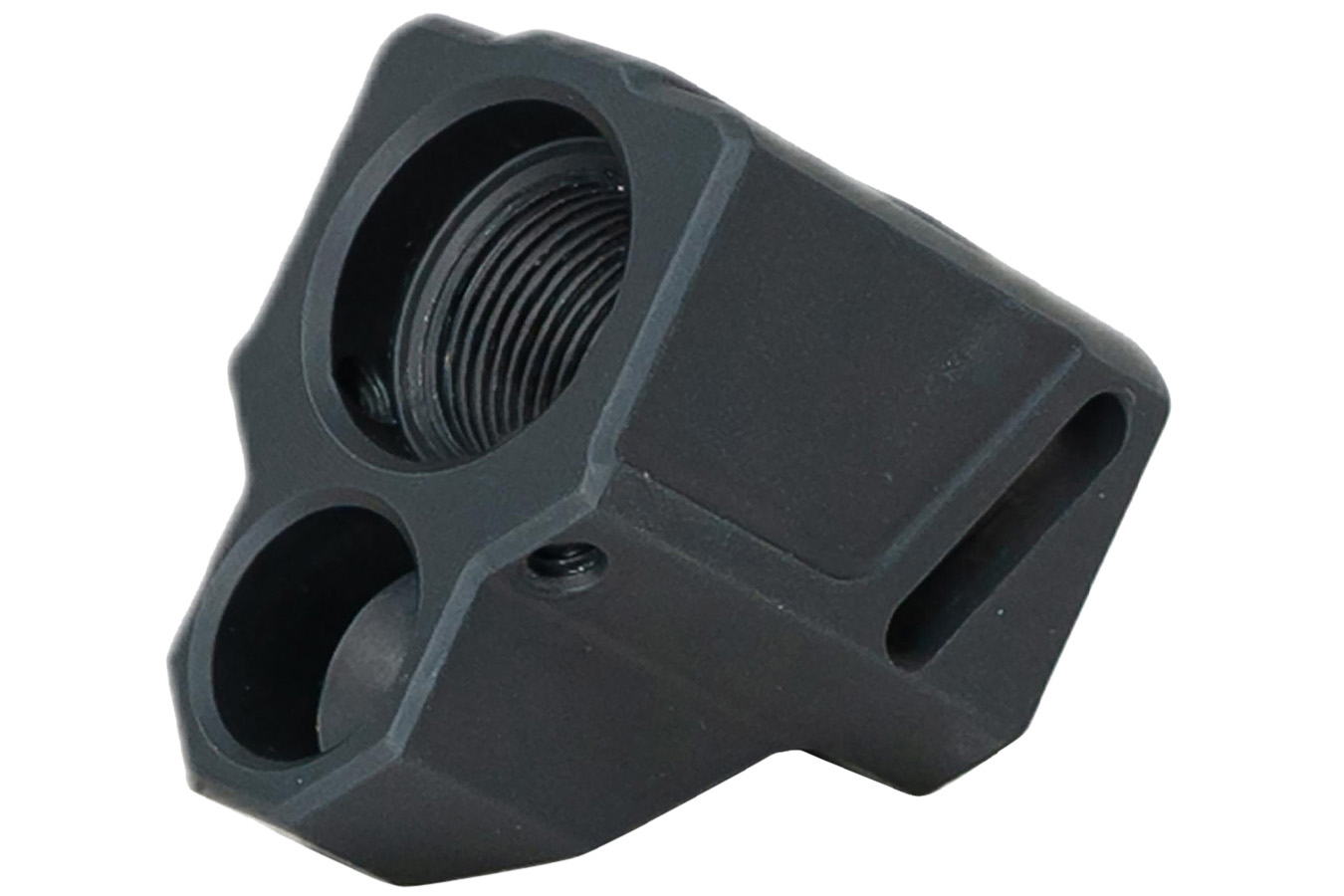 FAXON FIREARMS  EXOS-513 Compensator Black Nitride 6061 Aluminum 1/2