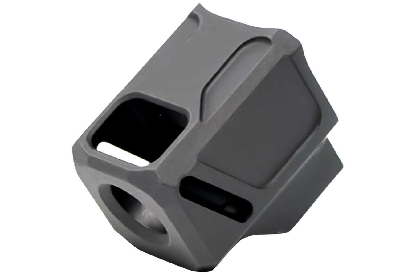 FAXON FIREARMS EXOS-533 Compensator Black Nitride 6061 Aluminum 1/2