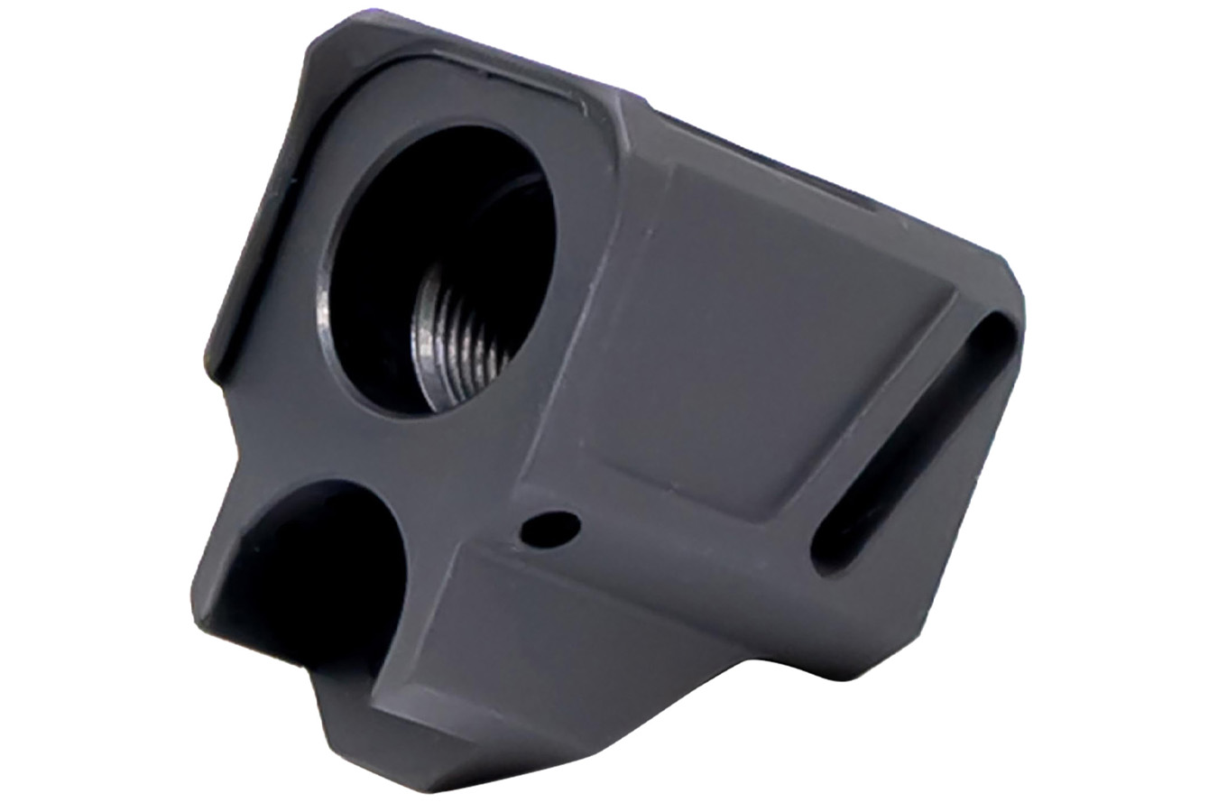 FAXON FIREARMS EXOS-533 Compensator Black Nitride 6061 Aluminum 1/2