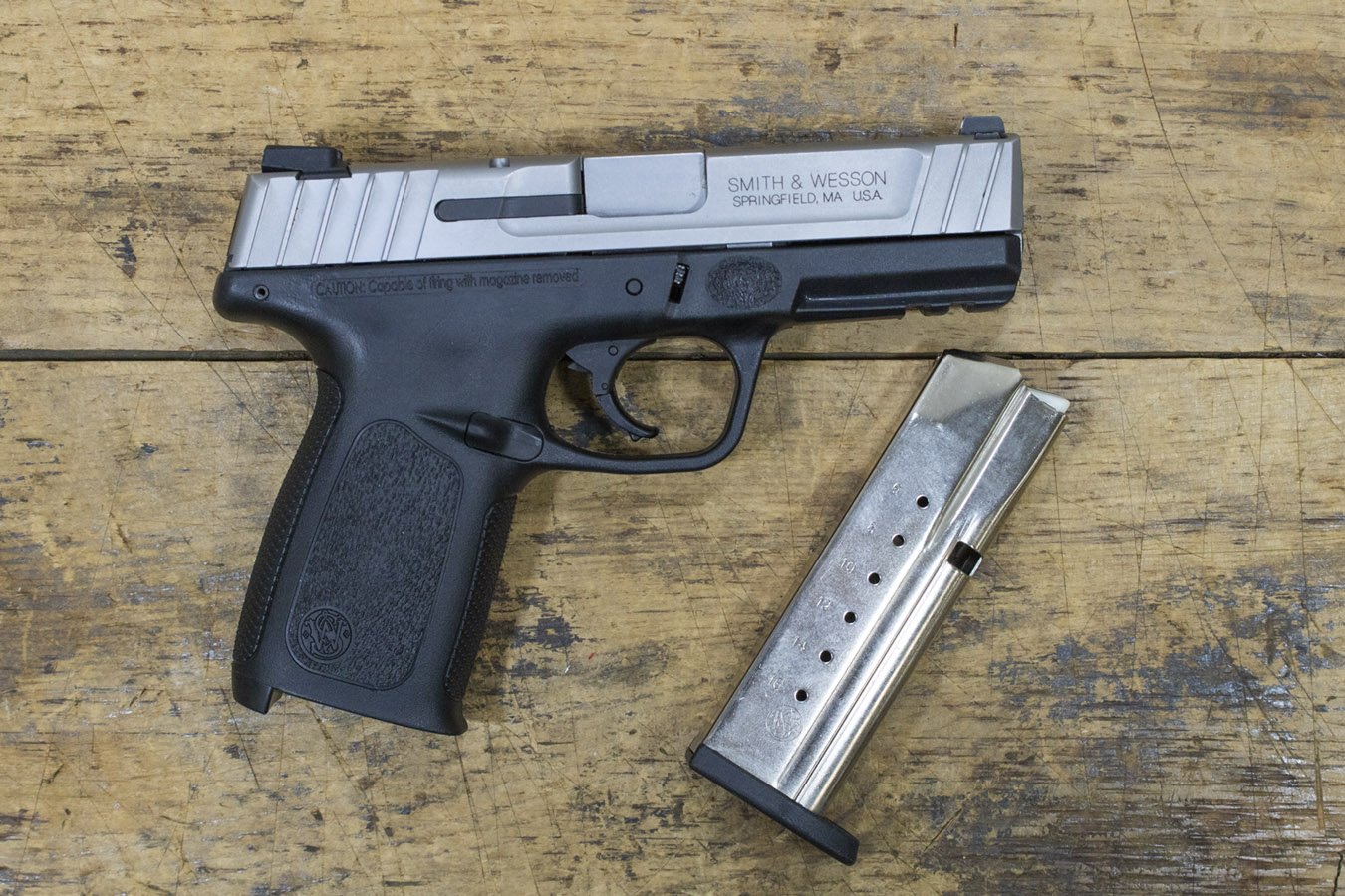 SMITH AND WESSON SD9VE 9mm Police Trade-In Pistol 