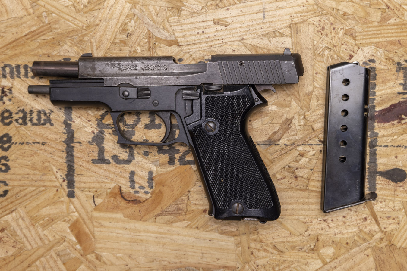 SIG SAUER P220 .38 Super Police Trade-In Pistol (Made in W. Germany)