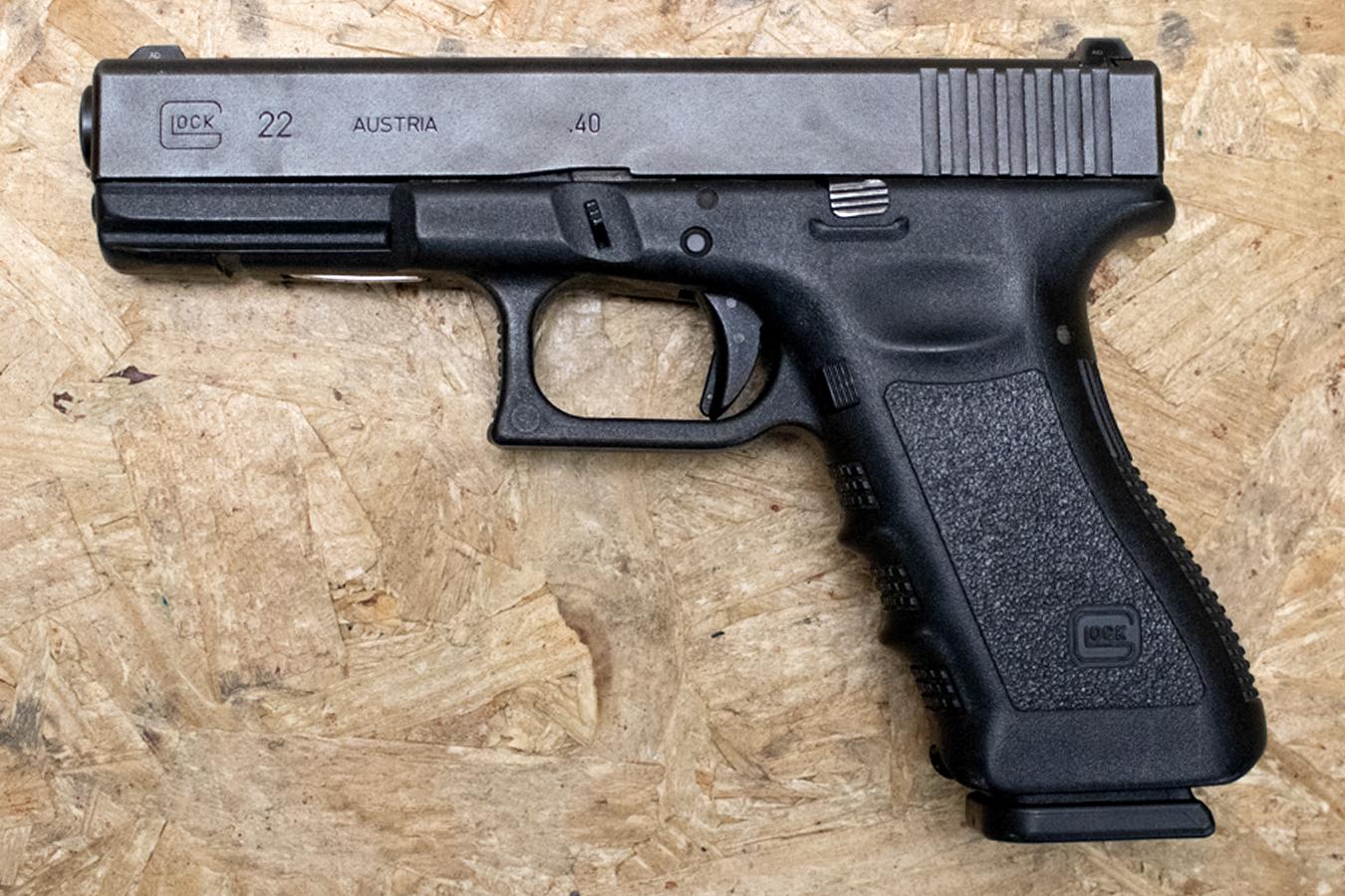 GLOCK 22 Gen3 40 S&W Police Trade-In Pistol