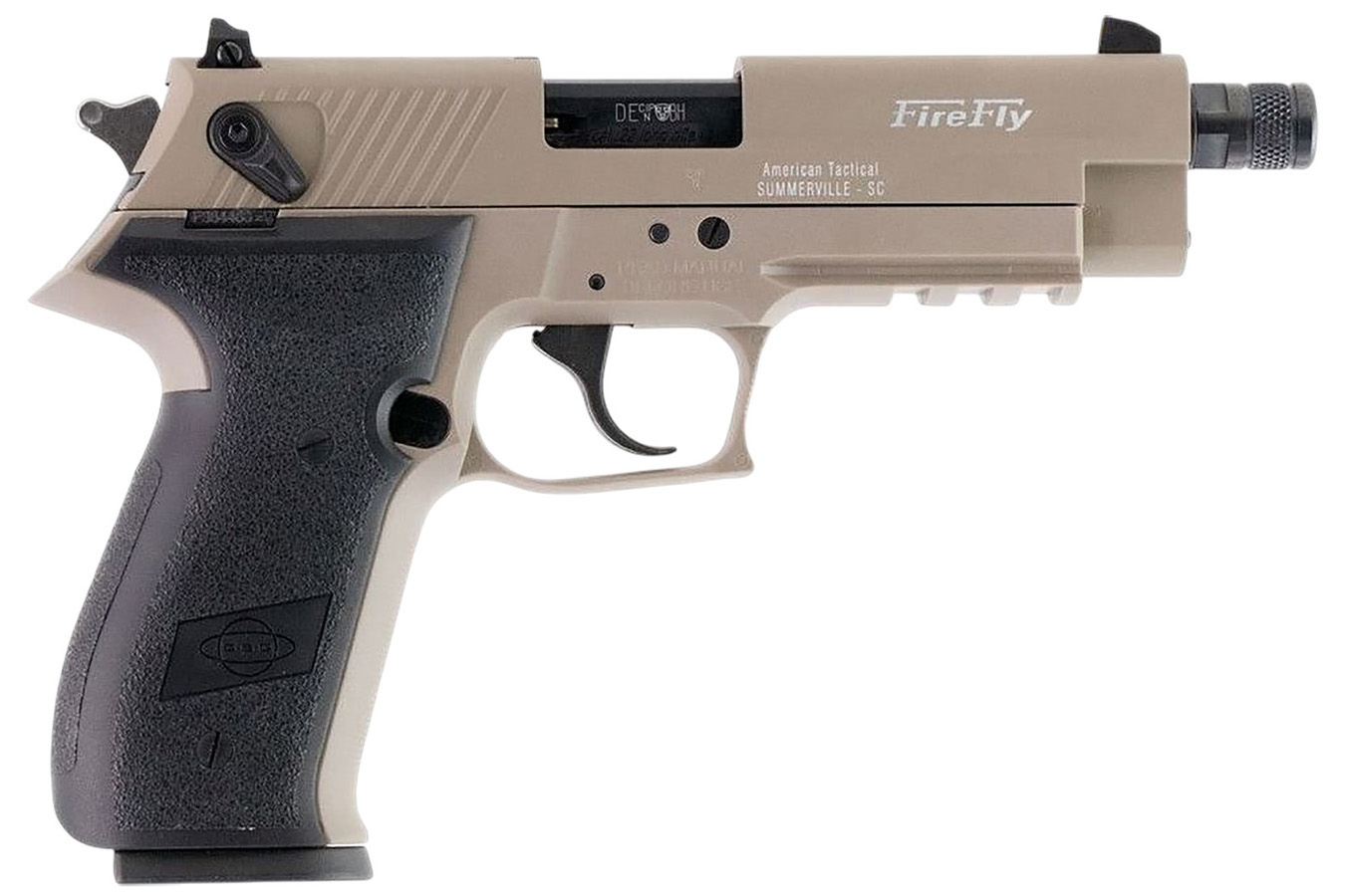 AMERICAN TACTICAL FireFly 22 LR Semi Auto Pistol with FDE Frame