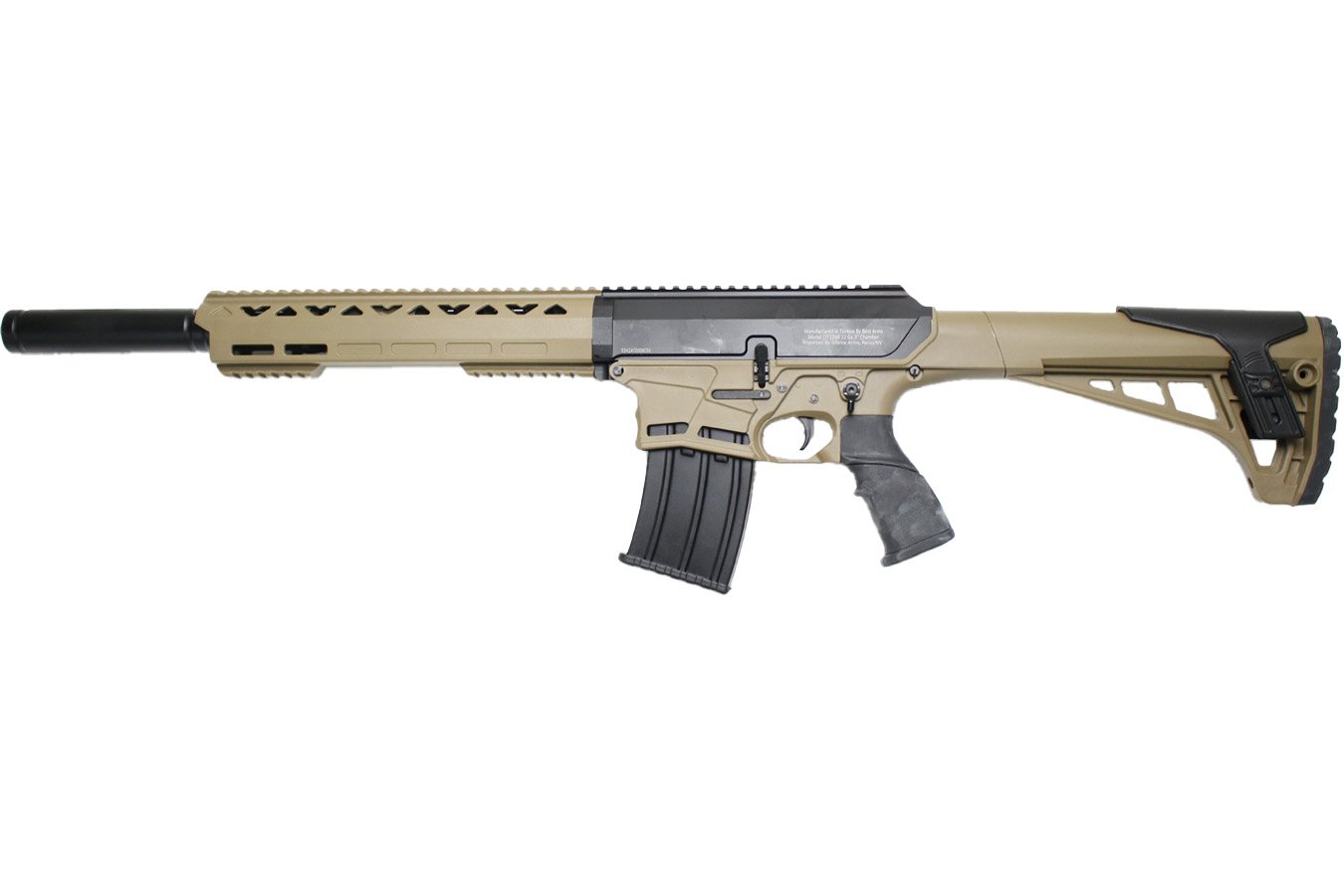 GFORCE ARMS GF-12AR 12-Gauge Semi-Auto Shotgun with Flat Dark Earth Finish