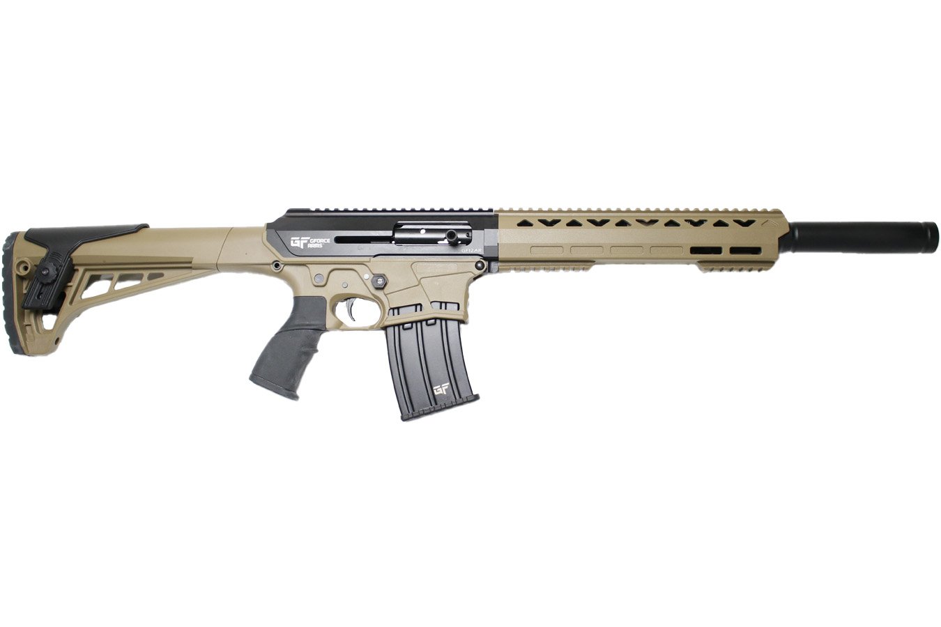 GFORCE ARMS GF-12AR 12-Gauge Semi-Auto Shotgun with Flat Dark Earth Finish