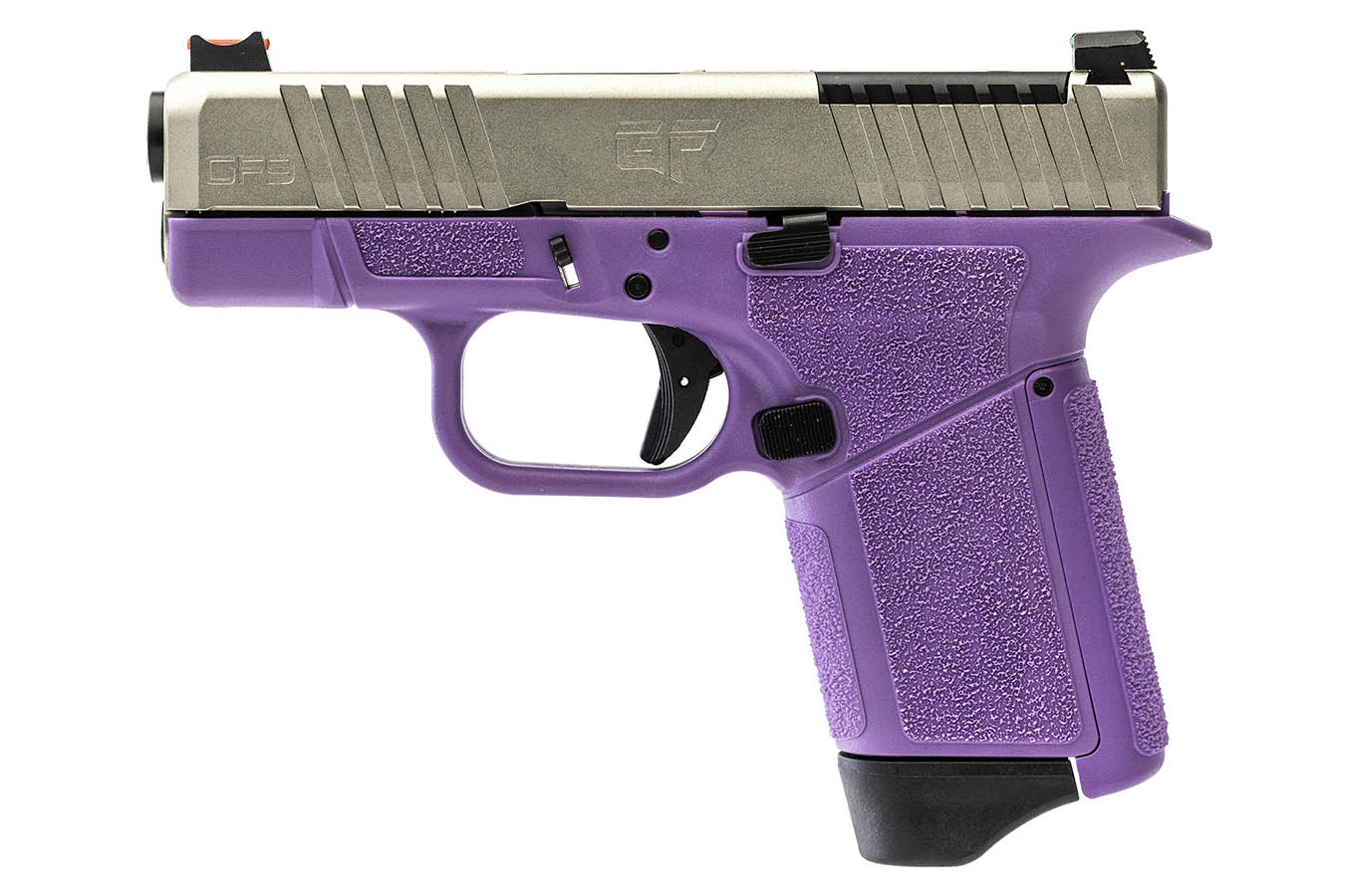 GFORCE ARMS GF9 Rapture 9mm Semi-Auto Optic Ready Pistol with Nickel Slide