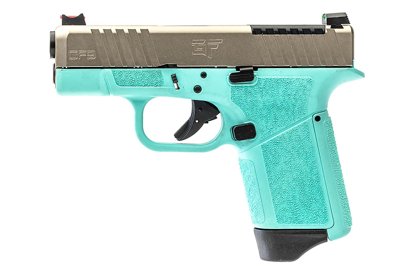 GFORCE ARMS GF9 Rapture 9mm Semi-Auto Optic Ready Pistol with Nickel Slide