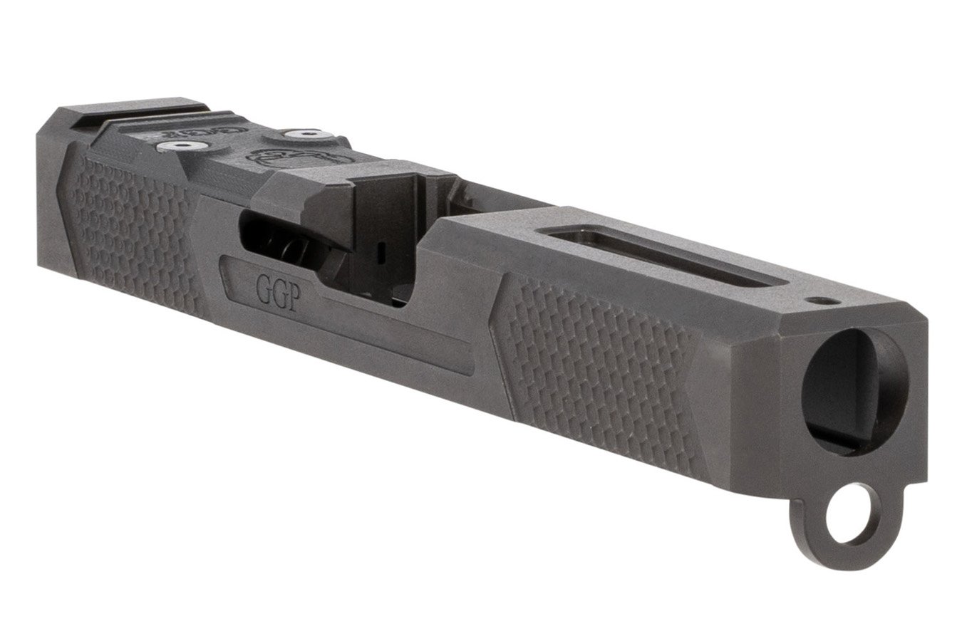 GREY GHOST PRECISION GGP17 Version 4 Slide Compatible w/Glock G17 Gen3, Milled For Trijicon RMR & Leupold Deltapoint Pro, 17-4 Stainless Stee