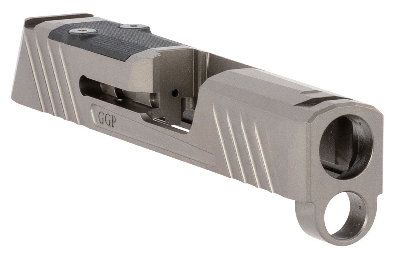 GREY GHOST PRECISION GGP365 Version 1 Slide Fits Sig P365, Optic Cut Compatible w/Sig RomeoZero & Shield RMS-C, Aggressive Front & Rear Serra