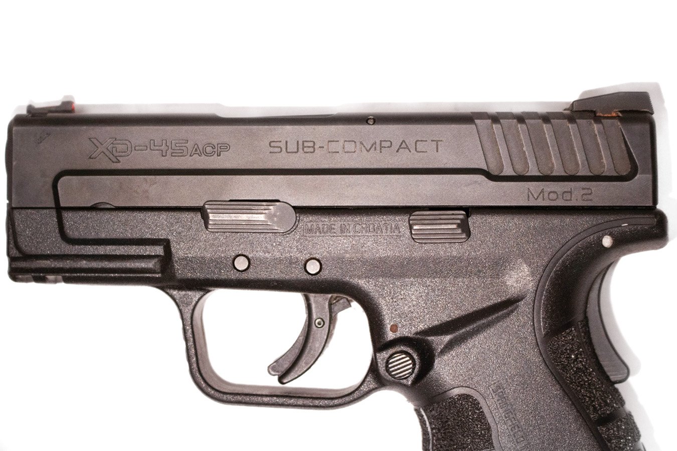 SPRINGFIELD XD Mod.2 Compact 45 ACP Police Trade-in Pistol (Magazine Not Included)