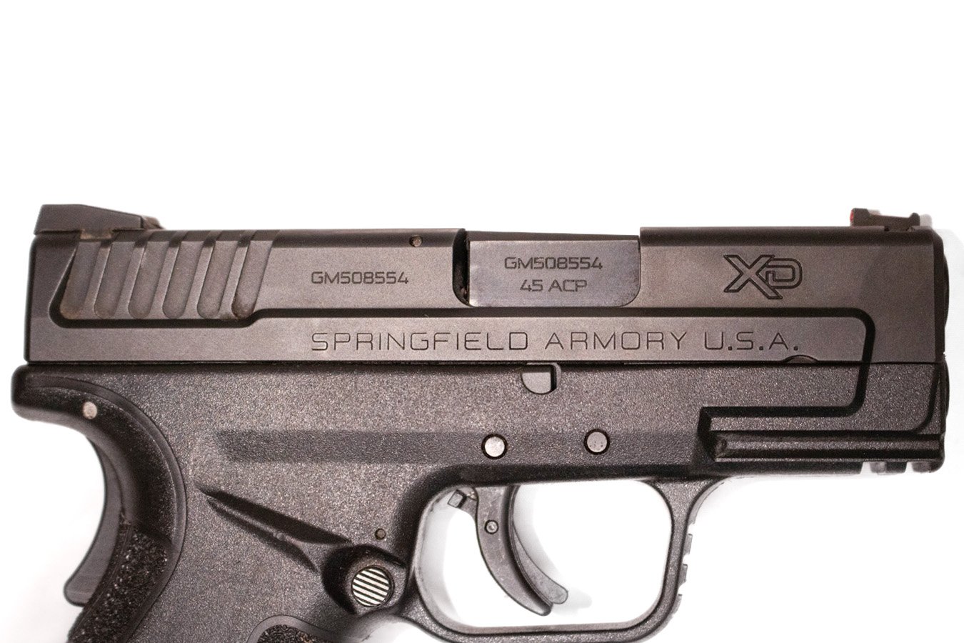 SPRINGFIELD XD Mod.2 Compact 45 ACP Police Trade-in Pistol (Magazine Not Included)