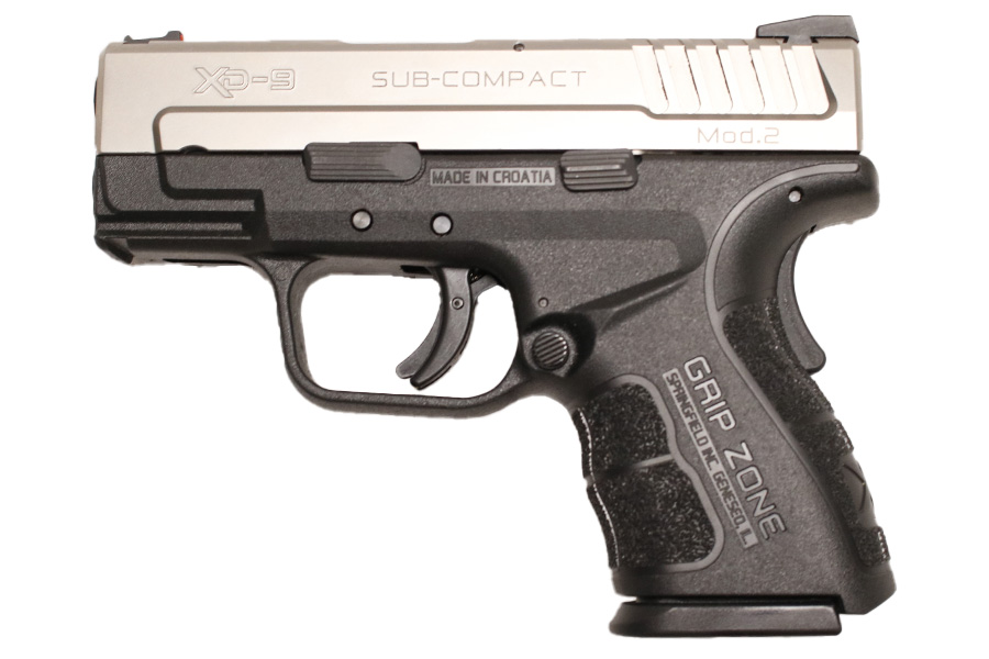 SPRINGFIELD XD-9 Mod.2 Sub Compact 9mm Police Trade-in Pistol