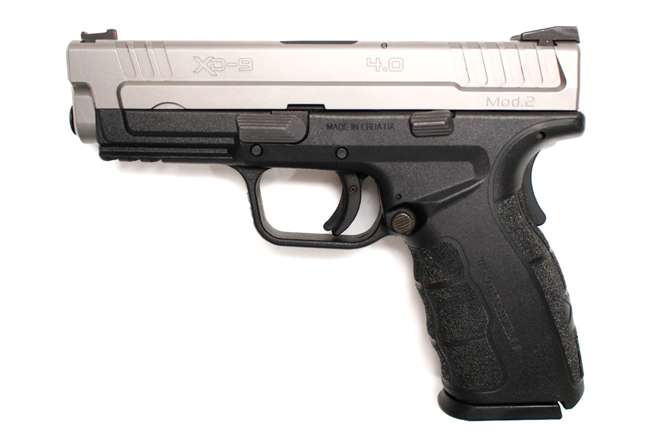 SPRINGFIELD XD-9 4.0 MOD. 2 9mm Police Trade-In Pistol with Stainless Slide
