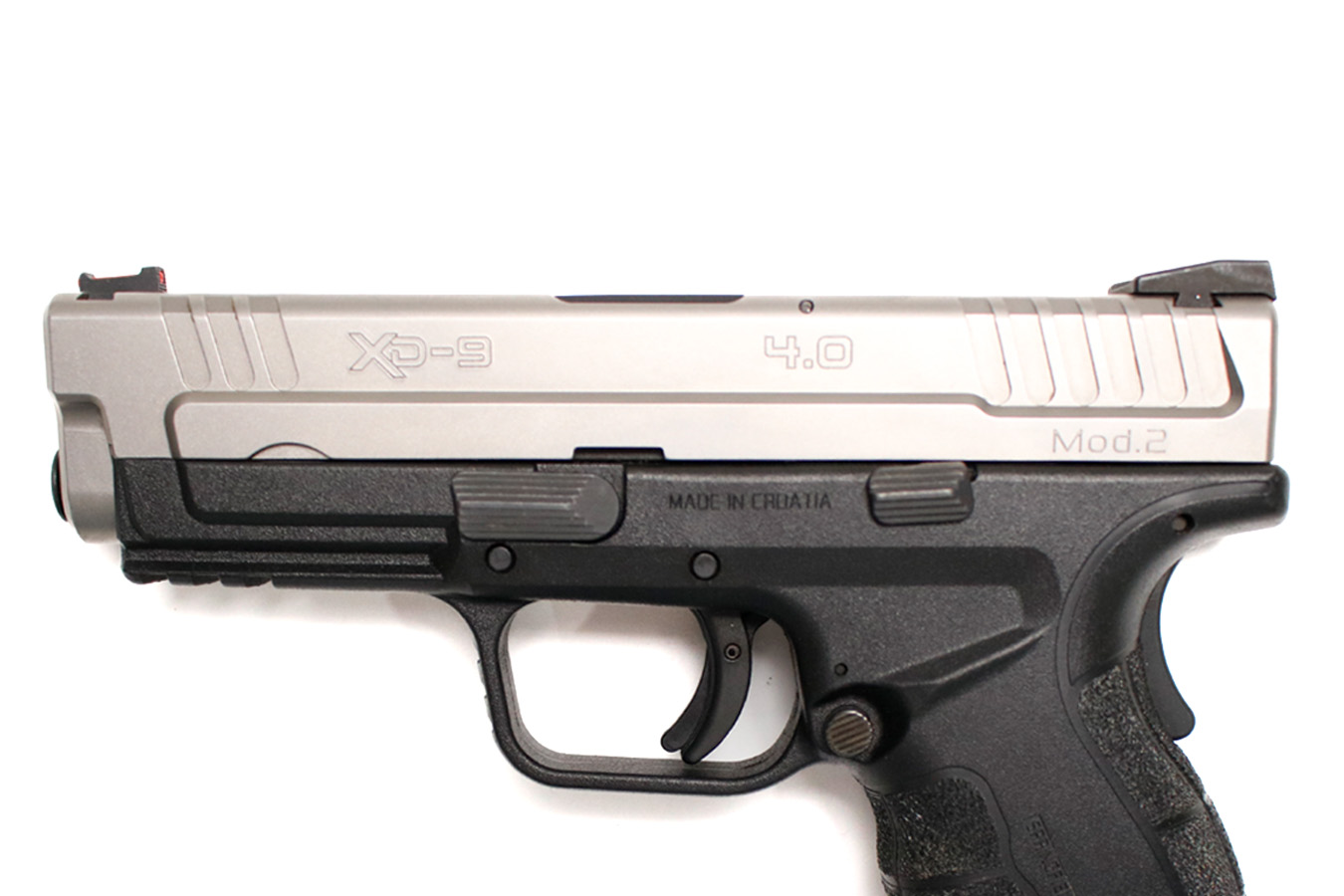 SPRINGFIELD XD-9 4.0 MOD. 2 9mm Police Trade-In Pistol with Stainless Slide