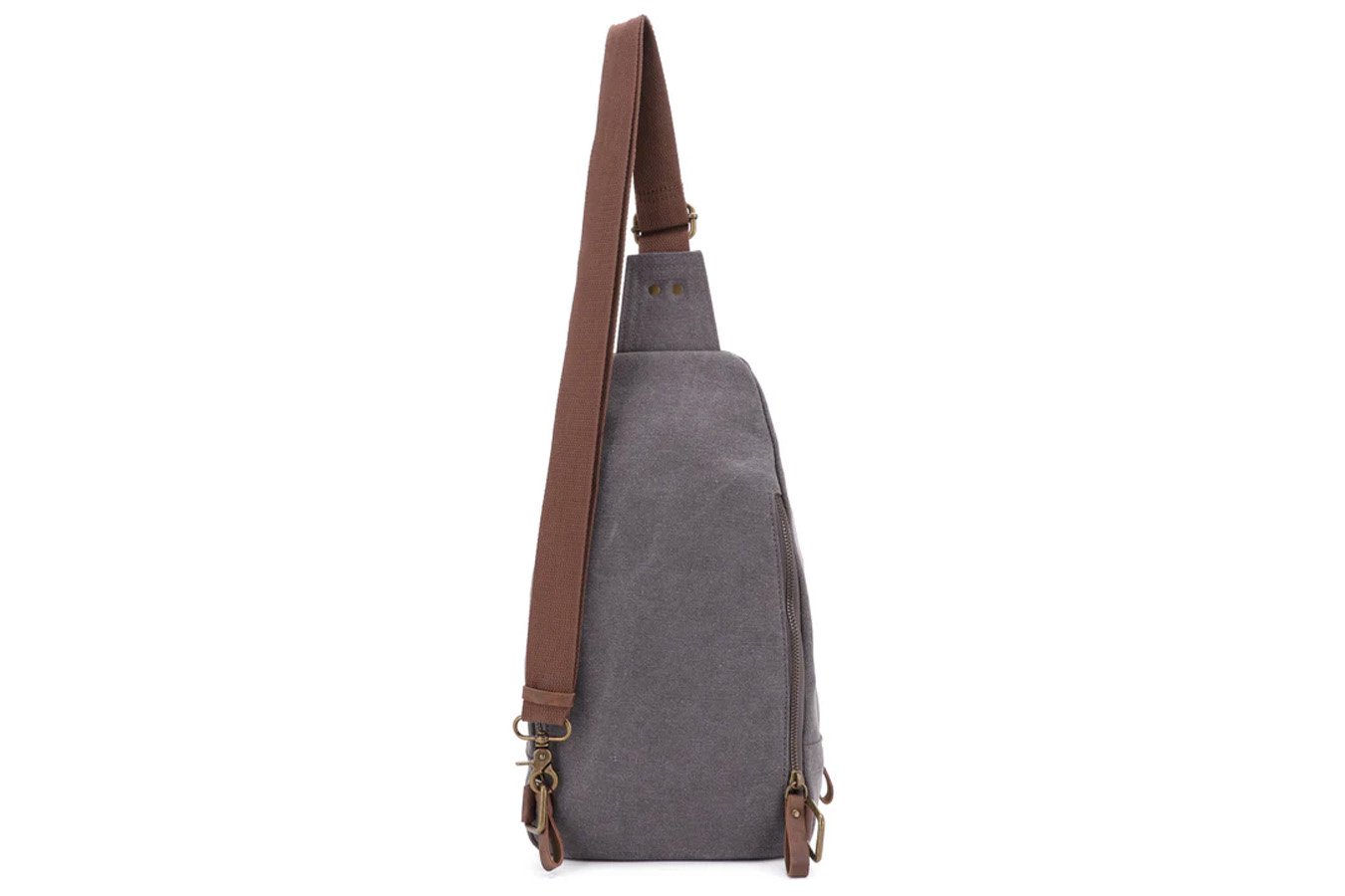 JESSIE AND JAMES Glacier Canvas Sling Concealed Carry Backpack