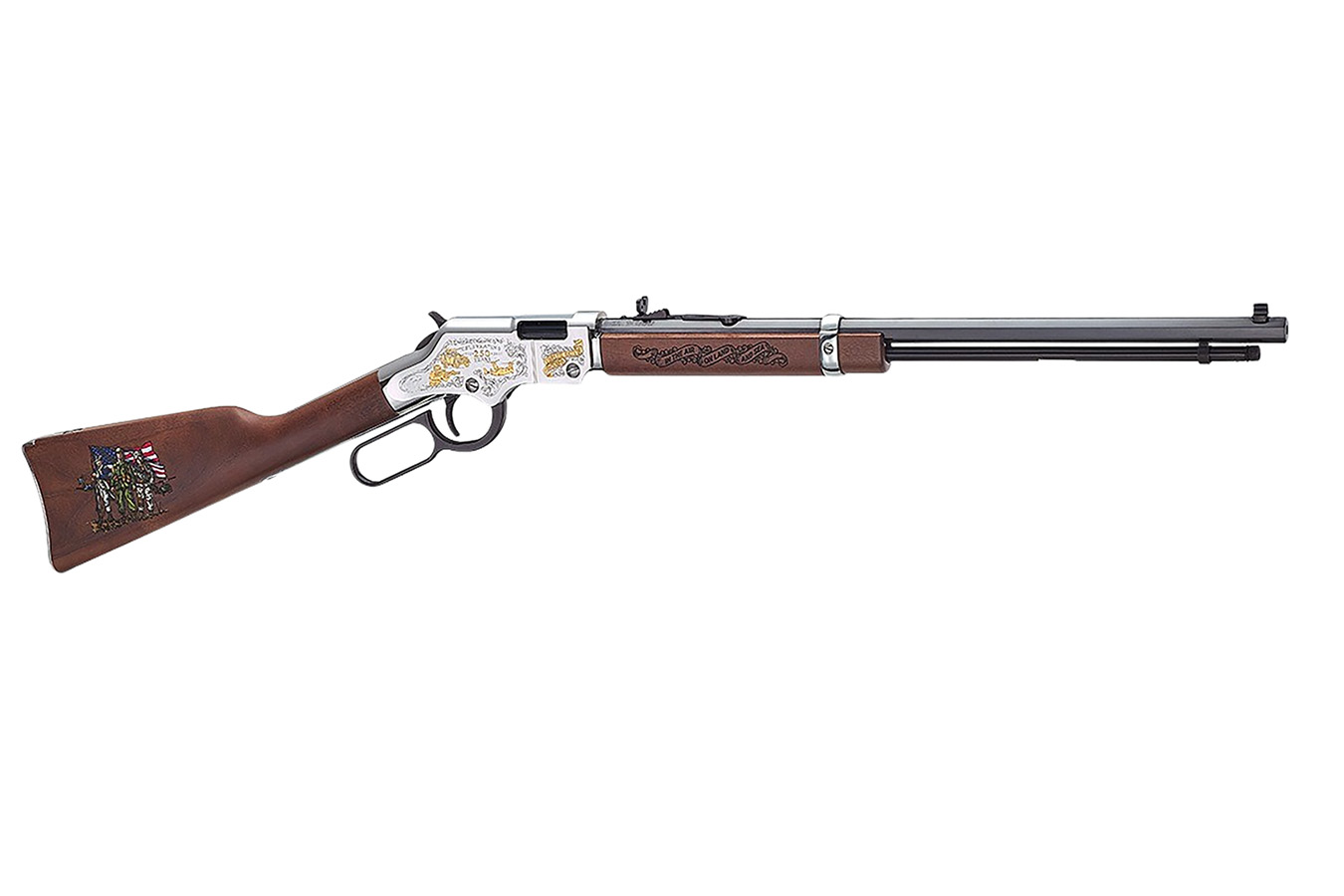 HENRY REPEATING ARMS Spirit of the Corps 22 S/L/LR 250th Anniversary Tribute Edition Lever Action Rifle