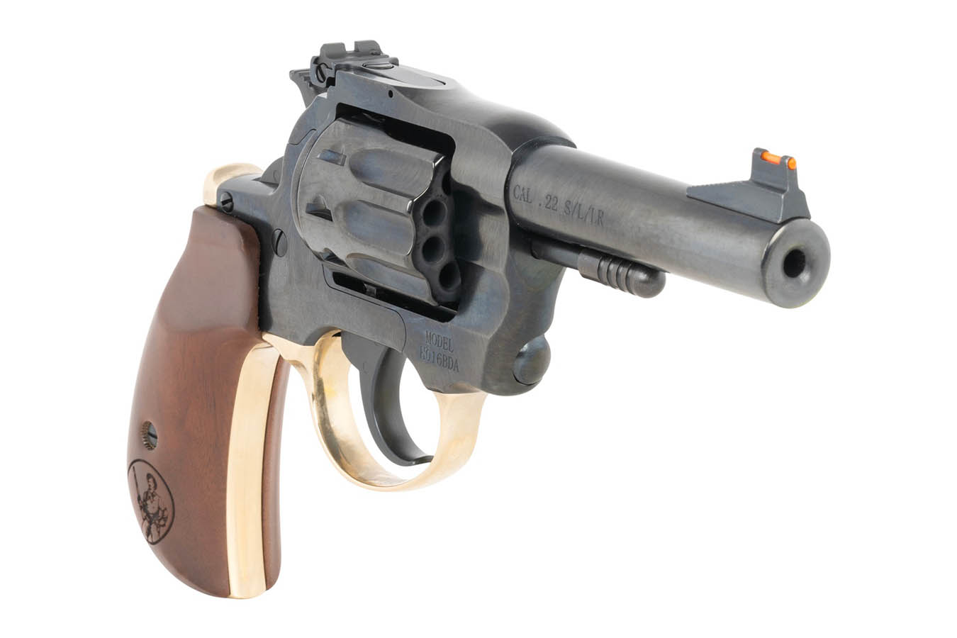 HENRY REPEATING ARMS Golden Boy 22 Cal Double-Action Rimfire Revolver with Adjustable Rear Sight