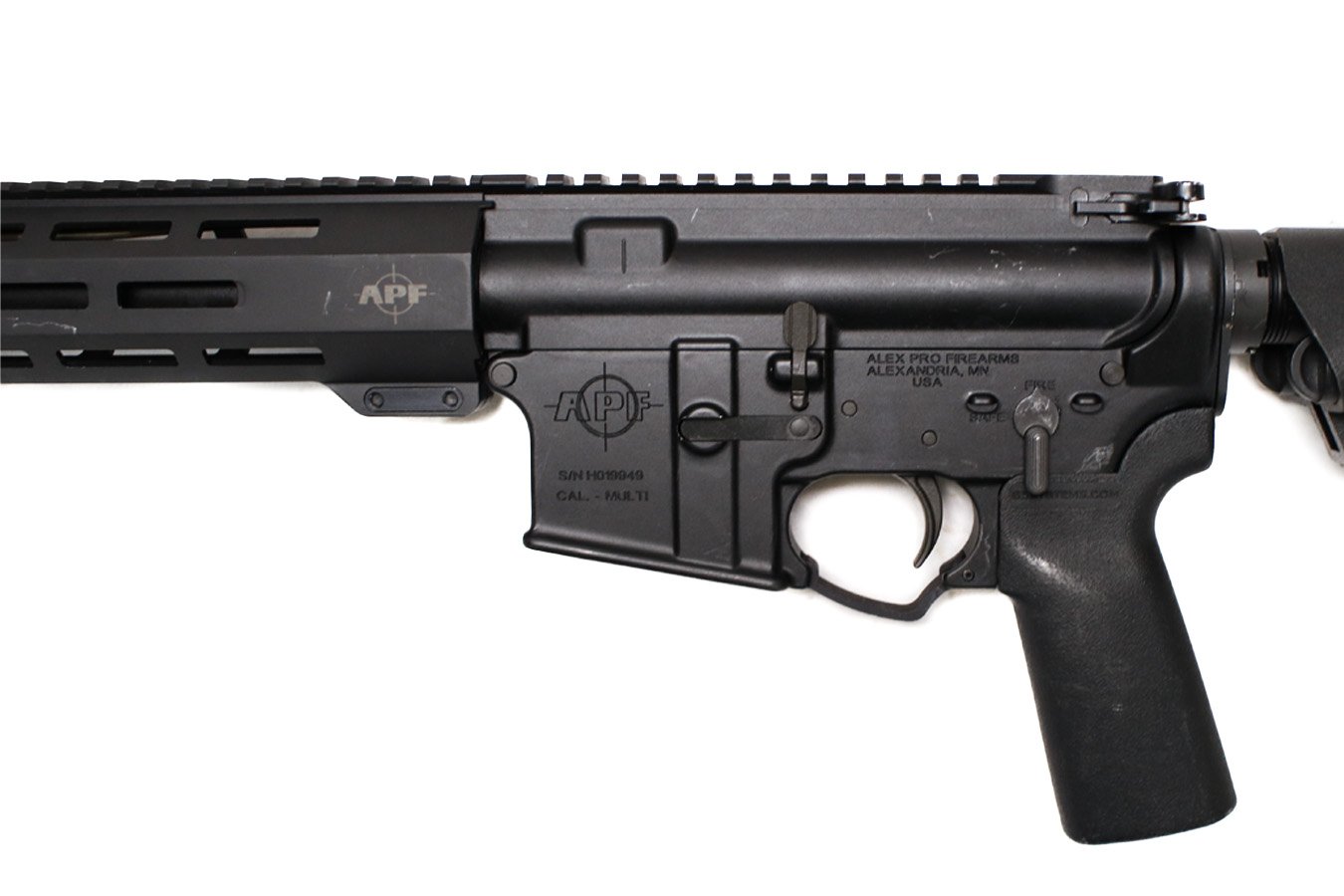 ALEX PRO FIREARMS APF-15 5.56mm Police Trade-In Short Barreled Rifle (Magazine Not Included)