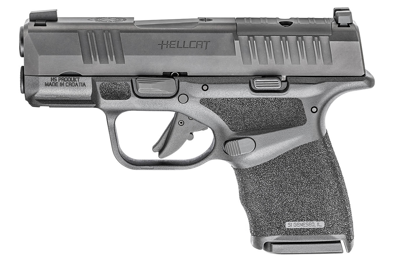 SPRINGFIELD Hellcat 9mm Micro Compact Optic Ready Pistol with 5 Total Mags, Red-Dot and Range Bag