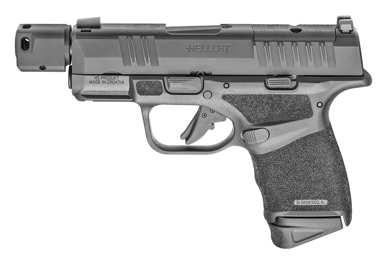 SPRINGFIELD Hellcat RDP Optic-Ready 9mm Semi-Auto Pistol with Self Indexing Compensator