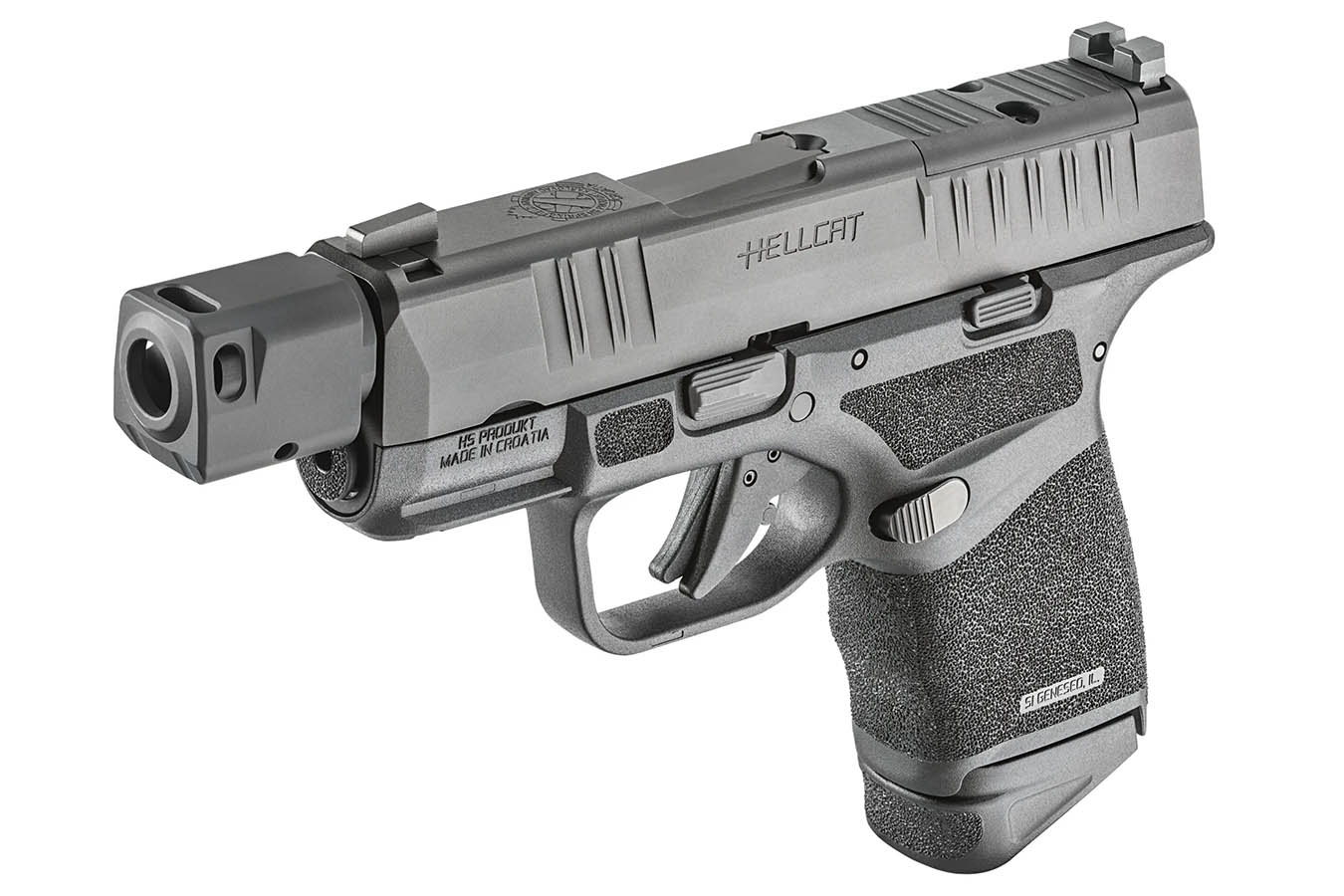 SPRINGFIELD Hellcat RDP Optic-Ready 9mm Semi-Auto Pistol with Self Indexing Compensator