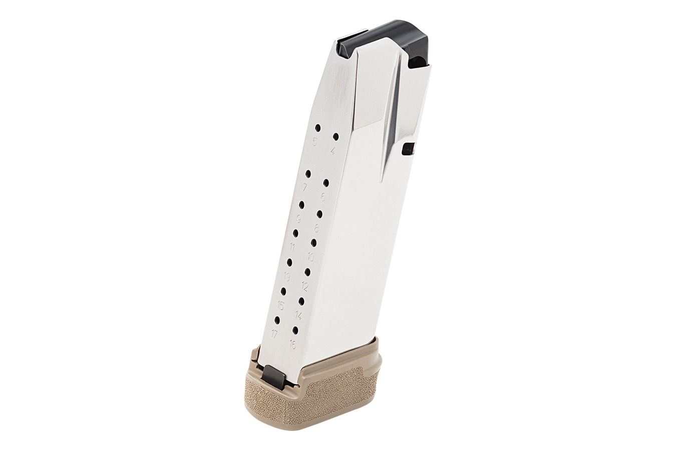 SPRINGFIELD Hellcat Pro 9mm 17 Round Factory Magazine with Desert FDE Extension