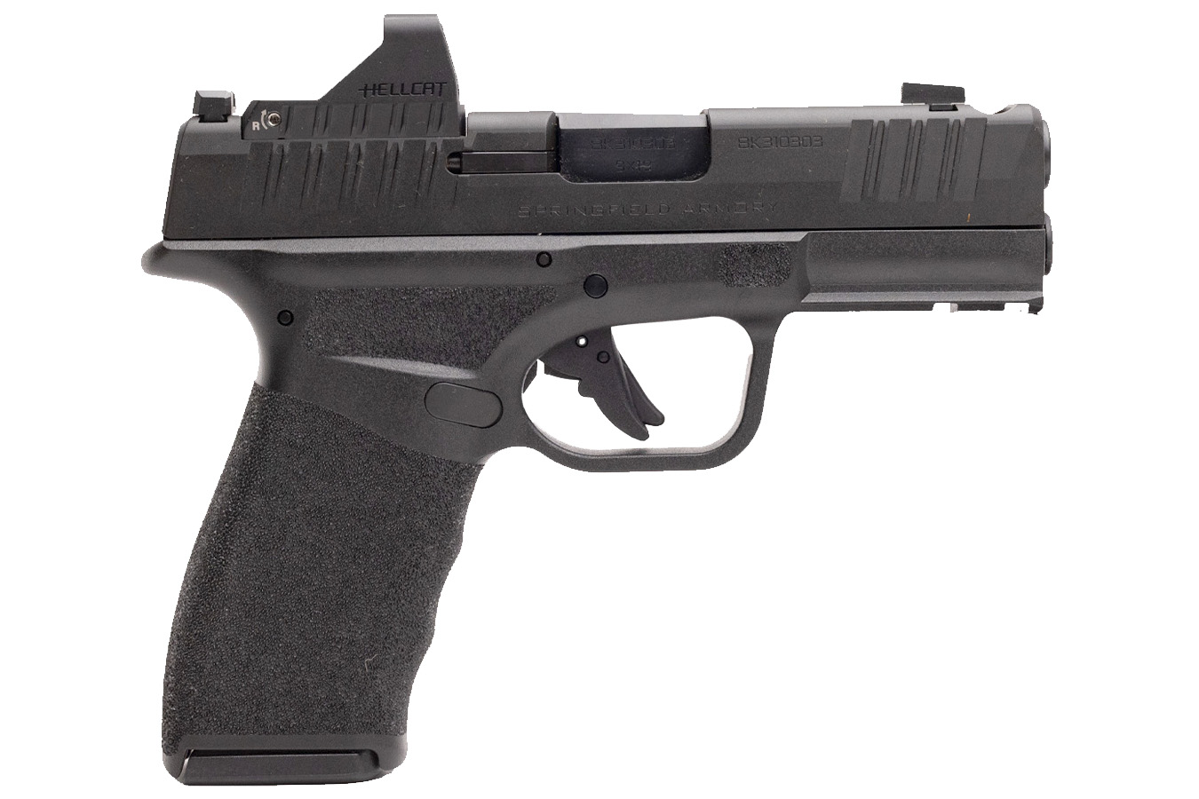 SPRINGFIELD Hellcat Pro Comp 9mm Gear Pac with Viridian RFX-11 Green Dot, Four Mags and Pistol Bag