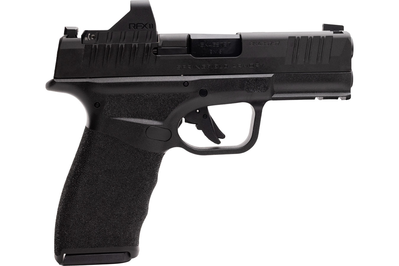 SPRINGFIELD Hellcat Pro 9mm Pistol with Viridian RFX-11 Green Dot, Four Mags and Pistol Bag